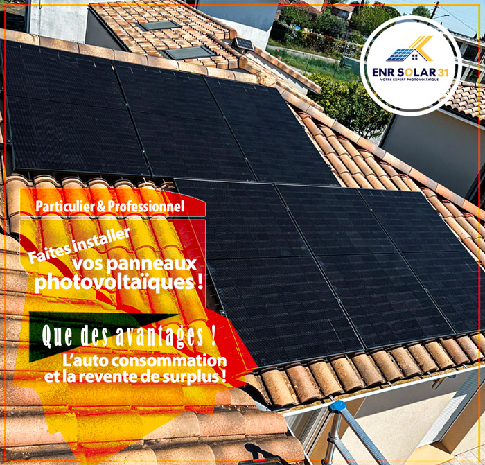 Panneaux Solaires sur le Sud et le Sud Ouest toulousain (Blagnac, Cornebarrieu, Beauzelle, Tournfeuille, Fonsorbes, Pibrac, ...). C'est le moment de profiter de la météo pour faire installer vos panneaux solaires par un professionnel ! Contactez nous et demandez conseil.